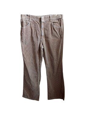 34x31 Bootcut Corduroy Jeans Vintage 80's Honcho Mens Repaired Seat